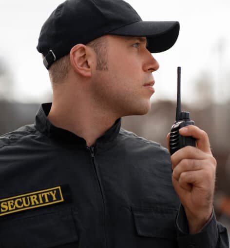 Security Guards Protect Private Property From Homeless Issues