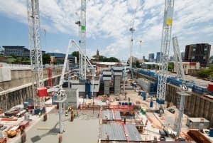 Commercial Construction On The Rise Security Guards Protect Materials And Property